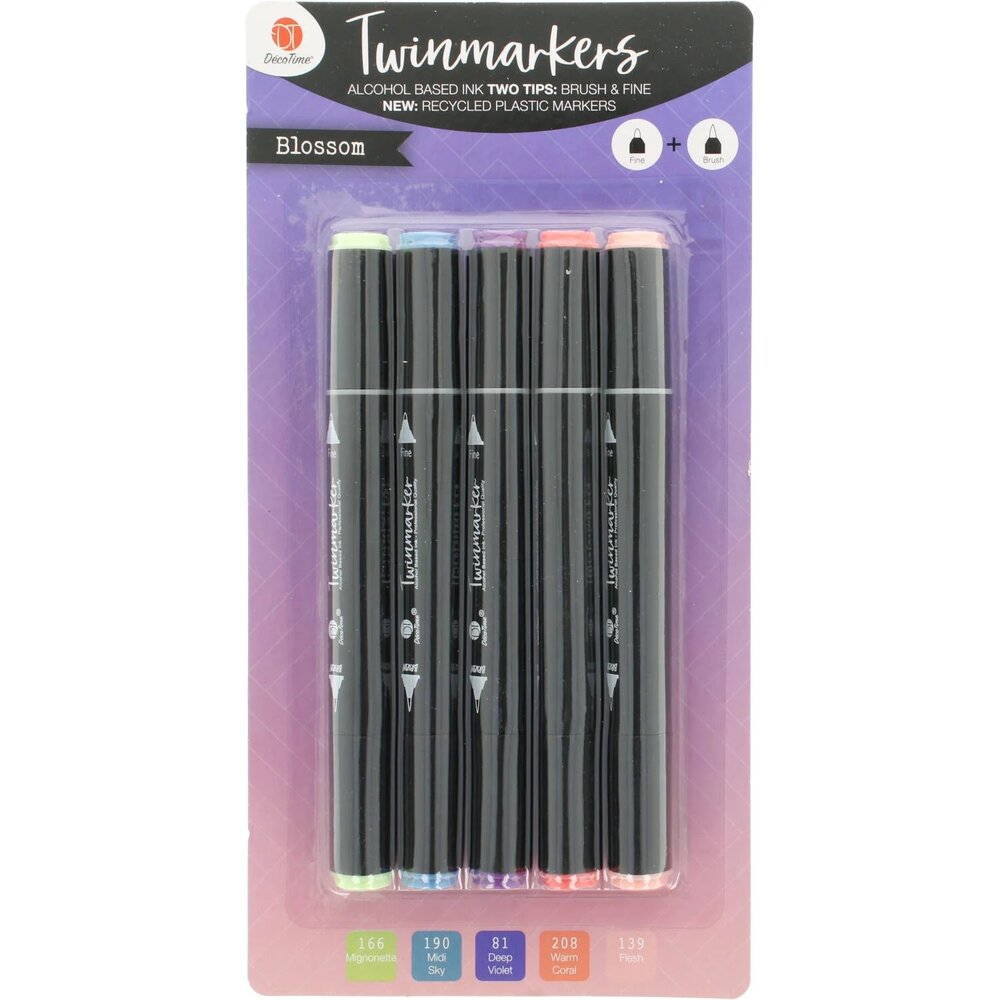 DécoTime 4 Alcohol Markers Blossom (3219358) DécoTime 4 Alcohol Markers Blossom (3219358)