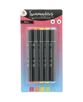 DécoTime 5 Alcohol Markers Neon (3219358)