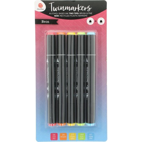 DécoTime 4 Alcohol Markers Neon (3219358) DécoTime 4 Alcohol Markers Neon (3219358)