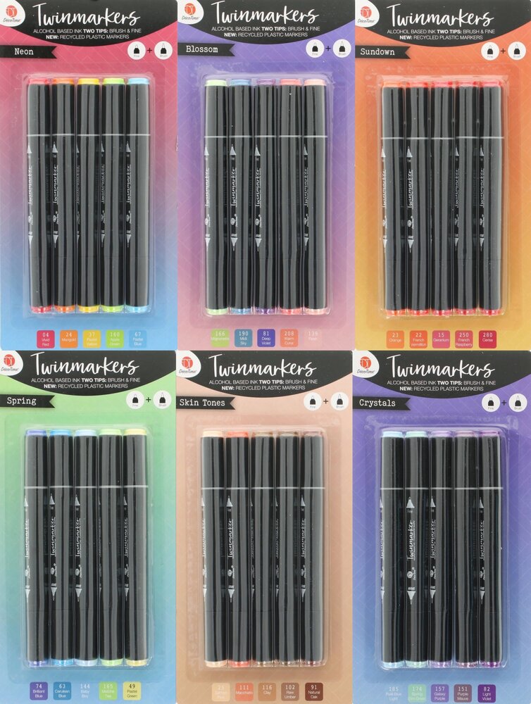DécoTime Lush Spectrum WAVE Alcohol Markers (3219358) DécoTime Lush Spectrum WAVE Alcohol Markers (3219358)