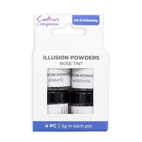 Crafter's Companion Rose Tint Illusion Powders (4pcs) (CC-ILP-ROTI) Crafter's Companion Rose Tint Illusion Powders (4pcs) (CC-ILP-ROTI)