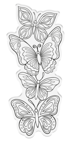 Crafter's Companion Fancy Butterflies Stamp & Die (CC-STD-FABU) Crafter's Companion Fancy Butterflies Stamp & Die (CC-STD-FABU)