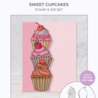 Crafter's Companion Sweet Cupcakes Stamp & Die (CC-STD-SWCU) Crafter's Companion Sweet Cupcakes Stamp & Die (CC-STD-SWCU)