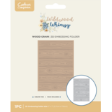 Crafter's Companion Wildwood Whismy 3D Embossing Folder Wood Grain (CC-WW-3D-EF5-WOGR)