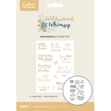 Crafter's Companion Wildwood Whismy Clear Stamps Whimsical Sentiments (CC-WW-STP-WWHS)