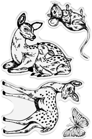 Crafter's Companion Wildwood Whismy Clear Stamps Forest Animals (CC-WW-STP-FOAN) Crafter's Companion Wildwood Whismy Clear Stamps Forest Animals (CC-WW-STP-FOAN)