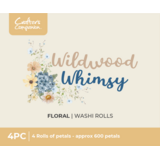 Crafter's Companion Wildwood Whismy Washi Rolls Floral (CC-WW-WASH-FLOR)
