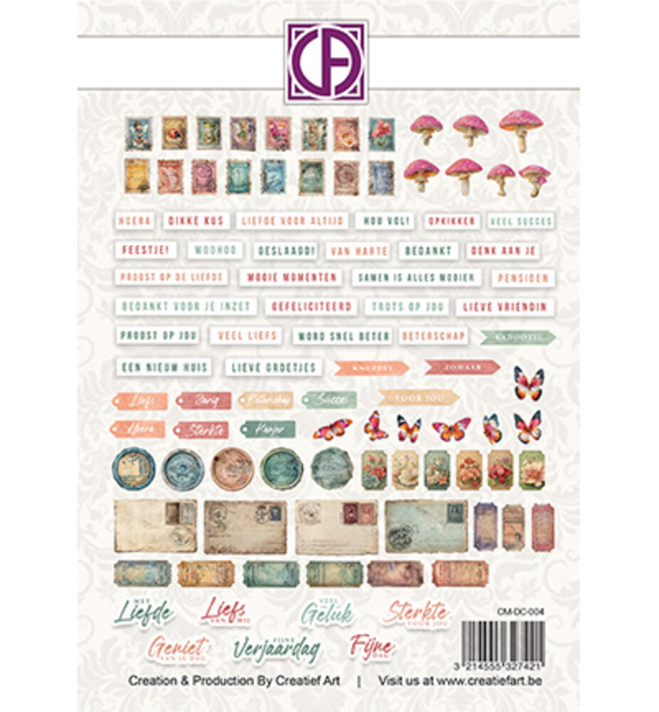 Creatief Art PRE-ORDER Whispering Forest Die-Cuts Creative CutOuts (CM-DC-004) Creatief Art PRE-ORDER Whispering Forest Die-Cuts Creative CutOuts (CM-DC-004)