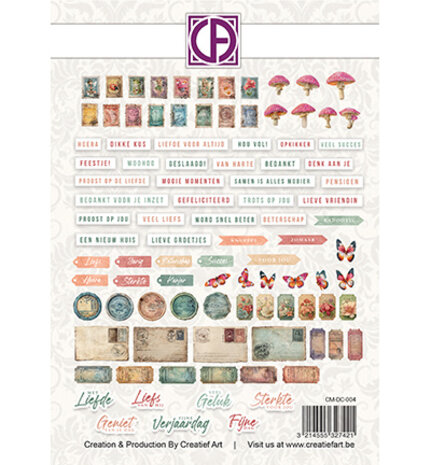 Creatief Art PRE-ORDER Whispering Forest Die-Cuts Creative CutOuts (CM-DC-004) Creatief Art PRE-ORDER Whispering Forest Die-Cuts Creative CutOuts (CM-DC-004)