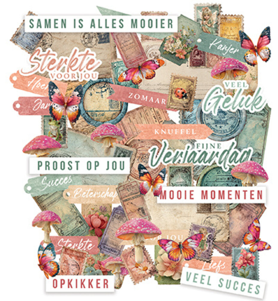 Creatief Art PRE-ORDER Whispering Forest Die-Cuts Creative CutOuts (CM-DC-004) Creatief Art PRE-ORDER Whispering Forest Die-Cuts Creative CutOuts (CM-DC-004)