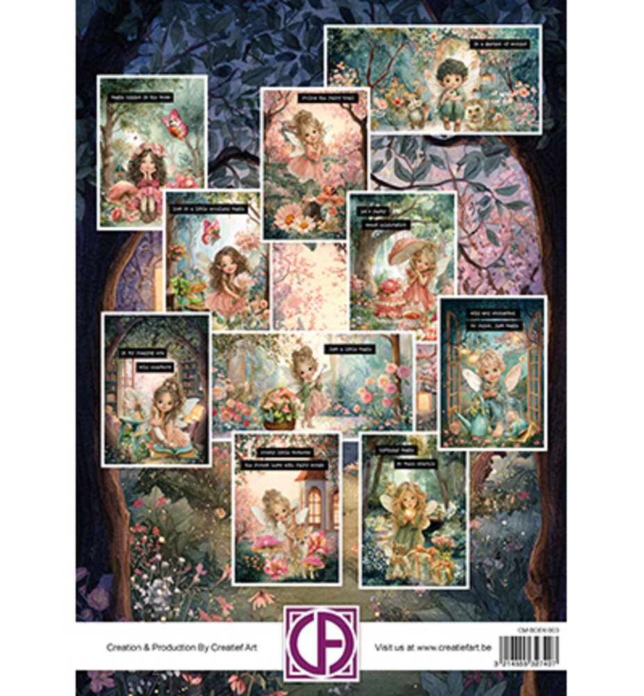 Creatief Art PRE-ORDER Whispering Forest Art Journaling & Card Making Book (CM-BOEK-003) Creatief Art PRE-ORDER Whispering Forest Art Journaling & Card Making Book (CM-BOEK-003)