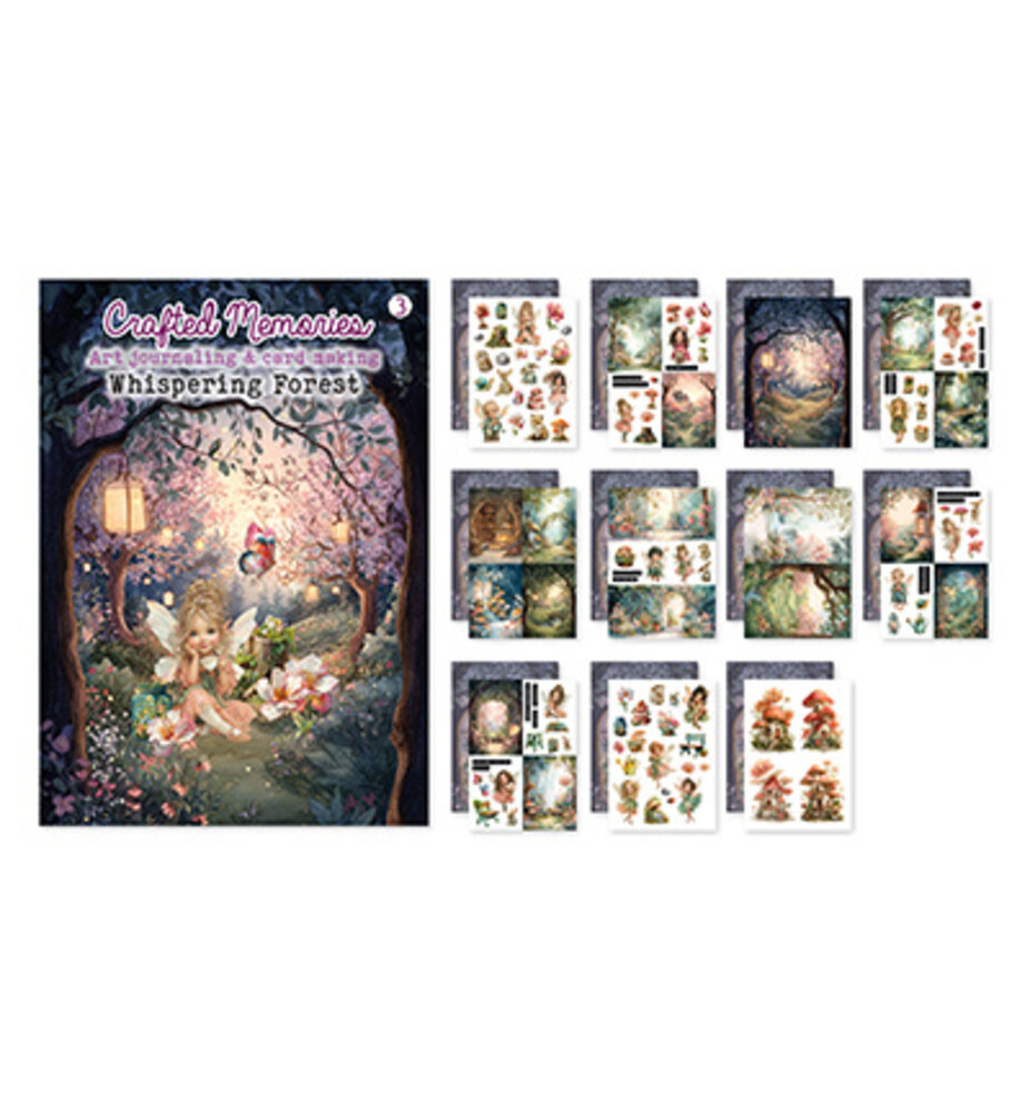 Creatief Art PRE-ORDER Whispering Forest Art Journaling & Card Making Book (CM-BOEK-003) Creatief Art PRE-ORDER Whispering Forest Art Journaling & Card Making Book (CM-BOEK-003)