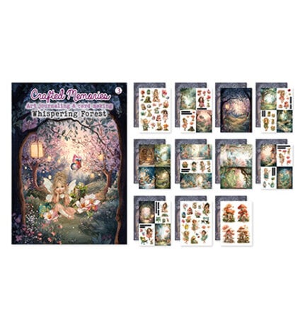 Creatief Art PRE-ORDER Whispering Forest Art Journaling & Card Making Book (CM-BOEK-003) Creatief Art PRE-ORDER Whispering Forest Art Journaling & Card Making Book (CM-BOEK-003)
