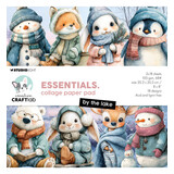 Creative Craftlab Essentials By the Lake 8x8 Inch Collage Paper Pad (CCL-ES-CPP496)
