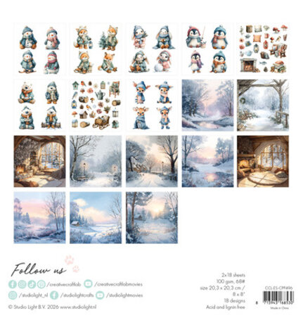 Creative Craftlab PRE-ORDER Essentials By the Lake 8x8 Inch Collage Paper Pad (CCL-ES-CPP496) Creative Craftlab PRE-ORDER Essentials By the Lake 8x8 Inch Collage Paper Pad (CCL-ES-CPP496)