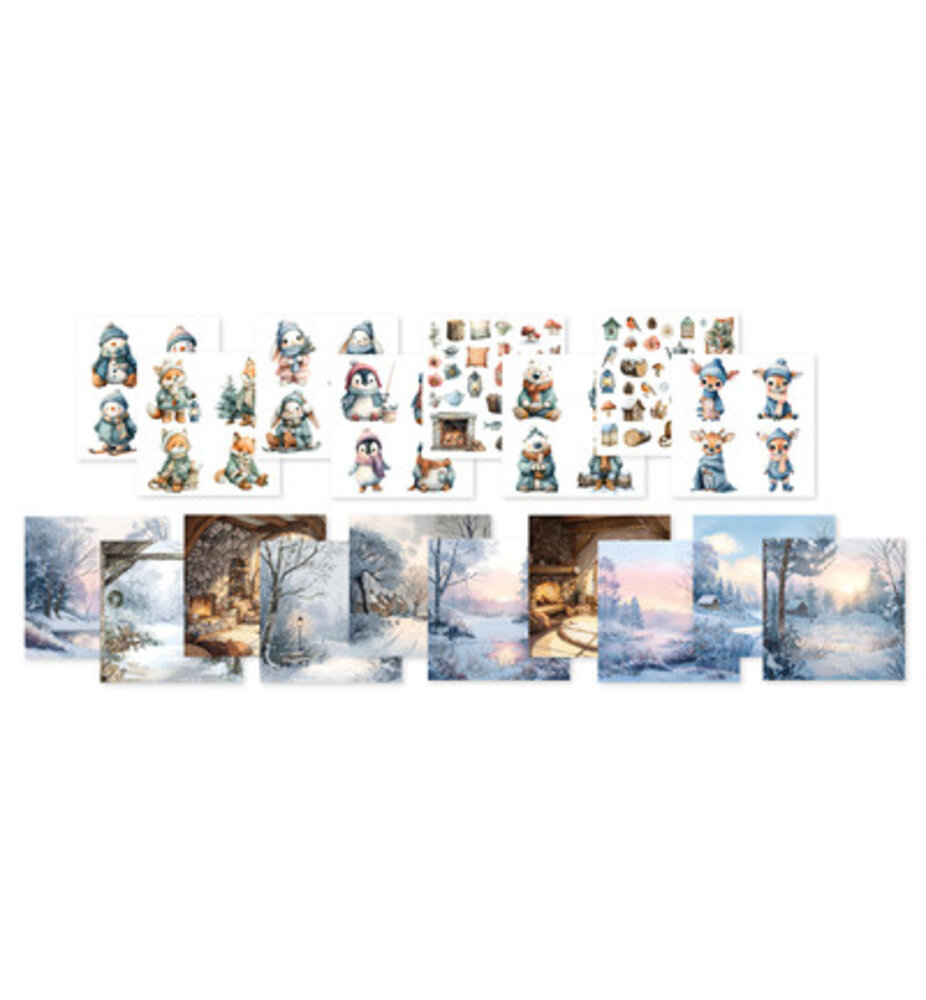 Creative Craftlab PRE-ORDER Essentials By the Lake 8x8 Inch Collage Paper Pad (CCL-ES-CPP496) Creative Craftlab PRE-ORDER Essentials By the Lake 8x8 Inch Collage Paper Pad (CCL-ES-CPP496)