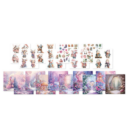 Creative Craftlab PRE-ORDER Essentials Candy Christmas 8x8 Inch Collage Paper Pad (CCL-ES-CPP497) Creative Craftlab PRE-ORDER Essentials Candy Christmas 8x8 Inch Collage Paper Pad (CCL-ES-CPP497)
