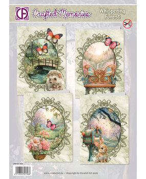 Creatief Art PRE-ORDER Card Kit Whispering Forest (CM-KIT-003) Creatief Art PRE-ORDER Card Kit Whispering Forest (CM-KIT-003)
