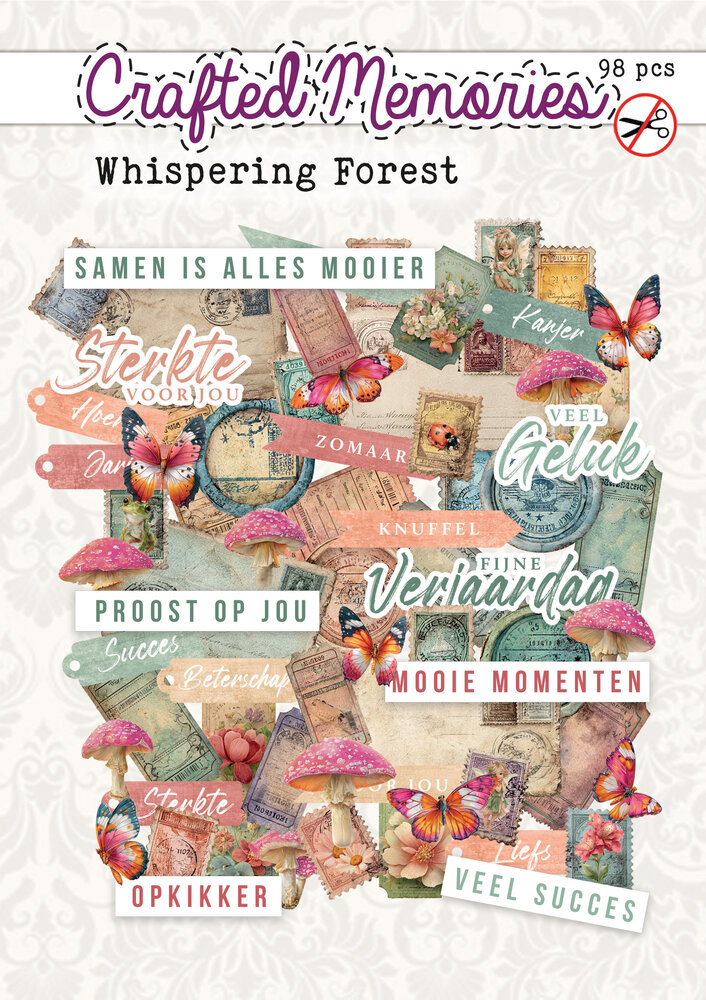 Creatief Art PRE-ORDER Whispering Forest Die-Cuts Creative CutOuts (CM-DC-004) Creatief Art PRE-ORDER Whispering Forest Die-Cuts Creative CutOuts (CM-DC-004)