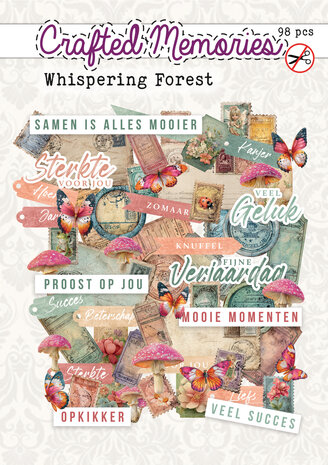 Creatief Art PRE-ORDER Whispering Forest Die-Cuts Creative CutOuts (CM-DC-004) Creatief Art PRE-ORDER Whispering Forest Die-Cuts Creative CutOuts (CM-DC-004)