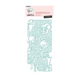 Creative Craftlab Essentials Numbers Masking Stencil (CCL-ES-MASK408)