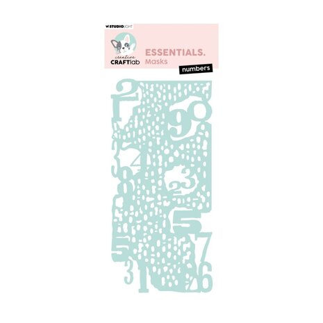 Creative Craftlab PRE-ORDER Essentials Numbers Masking Stencil (CCL-ES-MASK408) Creative Craftlab PRE-ORDER Essentials Numbers Masking Stencil (CCL-ES-MASK408)