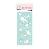 Creative Craftlab PRE-ORDER Essentials Splash Masking Stencil (CCL-ES-MASK409)