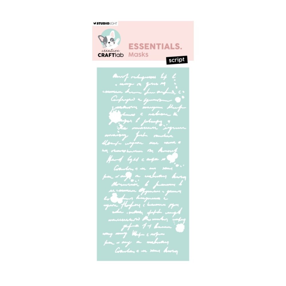 Creative Craftlab PRE-ORDER Essentials Script Masking Stencil (CCL-ES-MASK411) Creative Craftlab PRE-ORDER Essentials Script Masking Stencil (CCL-ES-MASK411)