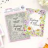 Pinkfresh Studio PRE-ORDER Sunlit Manor Cling Stamp Sunlit Garden (324226)