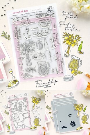Pinkfresh Studio PRE-ORDER Sunlit Manor BUNDLE Citrus Still Life Pinkfresh Studio PRE-ORDER Sunlit Manor BUNDLE Citrus Still Life