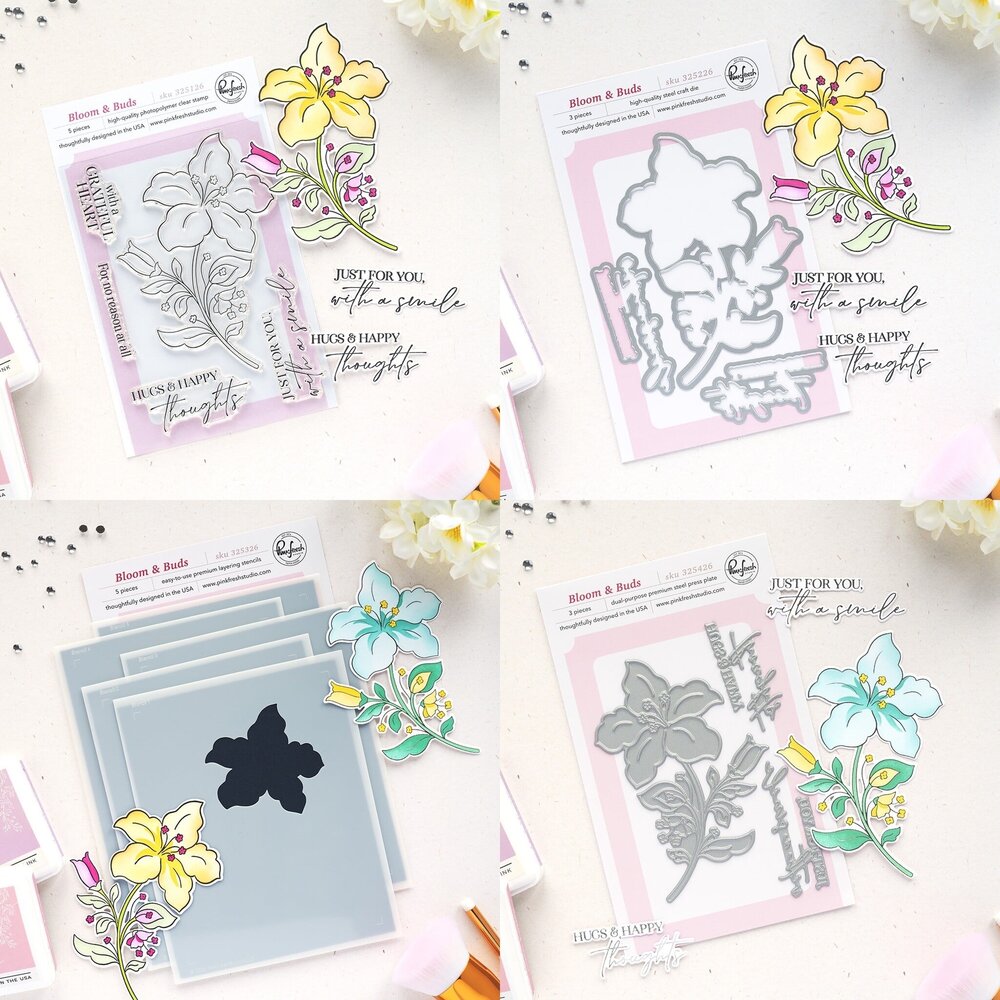 Pinkfresh Studio PRE-ORDER Sunlit Manor BUNDLE Bloom & Buds Pinkfresh Studio PRE-ORDER Sunlit Manor BUNDLE Bloom & Buds