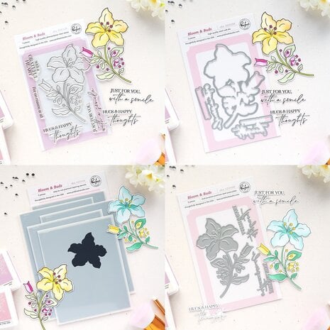 Pinkfresh Studio Sunlit Manor BUNDLE Bloom & Buds Pinkfresh Studio Sunlit Manor BUNDLE Bloom & Buds