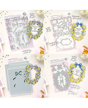 Pinkfresh Studio PRE-ORDER Sunlit Manor BUNDLE Lemon Blossom Crest Pinkfresh Studio PRE-ORDER Sunlit Manor BUNDLE Lemon Blossom Crest