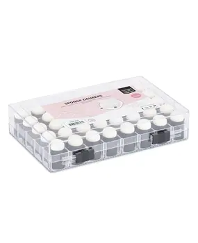 Vaessen Creative Sponge Dauber Case + 40 Daubers (1009-015)