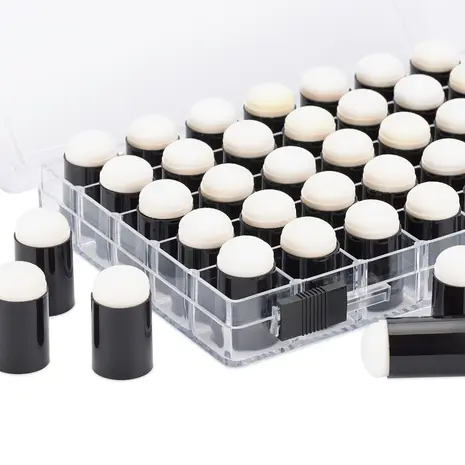 Vaessen Creative Sponge Dauber Case + 40 Daubers (1009-015) Vaessen Creative Sponge Dauber Case + 40 Daubers (1009-015)