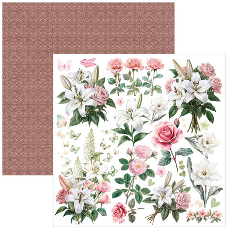 Ciao Bella Papercrafting PRE-ORDER Courtly Love 12x12 Inch Paper Pad (CBPM097) Ciao Bella Papercrafting PRE-ORDER Courtly Love 12x12 Inch Paper Pad (CBPM097)