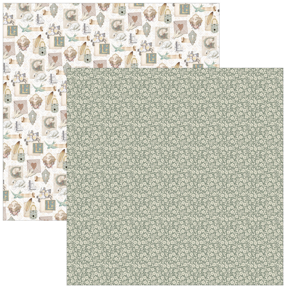 Ciao Bella Papercrafting PRE-ORDER Courtly Love 12x12 Inch Patterns Pad (CBT097) Ciao Bella Papercrafting PRE-ORDER Courtly Love 12x12 Inch Patterns Pad (CBT097)