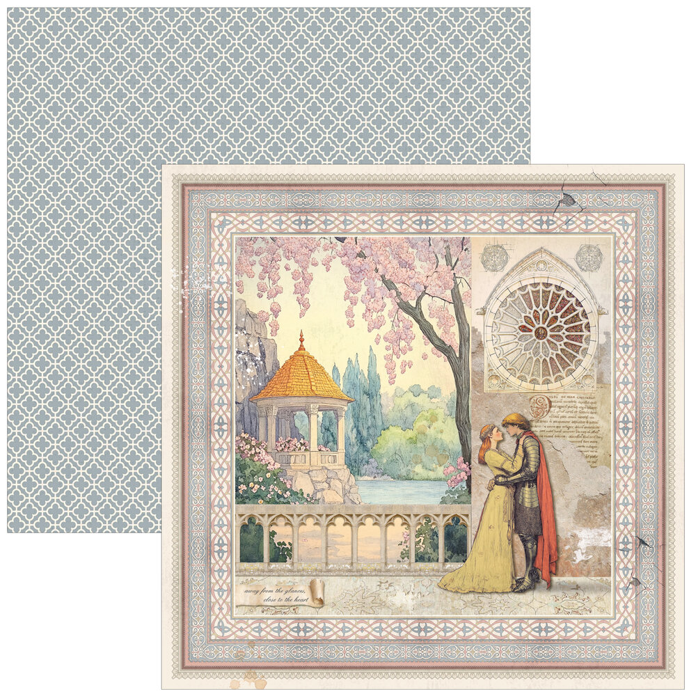 Ciao Bella Papercrafting PRE-ORDER Courtly Love 8x8 Inch Paper Pad (CBH097) Ciao Bella Papercrafting PRE-ORDER Courtly Love 8x8 Inch Paper Pad (CBH097)