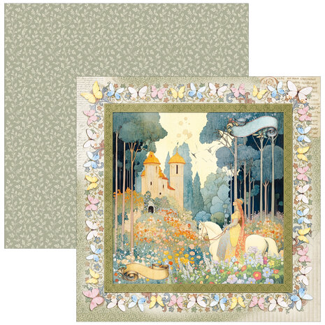 Ciao Bella Papercrafting PRE-ORDER Courtly Love 8x8 Inch Paper Pad (CBH097) Ciao Bella Papercrafting PRE-ORDER Courtly Love 8x8 Inch Paper Pad (CBH097)