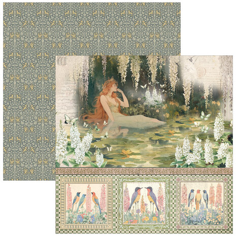 Ciao Bella Papercrafting PRE-ORDER Courtly Love 8x8 Inch Paper Pad (CBH097) Ciao Bella Papercrafting PRE-ORDER Courtly Love 8x8 Inch Paper Pad (CBH097)