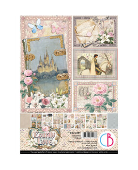 Ciao Bella Papercrafting PRE-ORDER Courtly Love A4 Creative Pad (CBCL097)