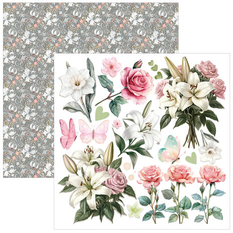 Ciao Bella Papercrafting PRE-ORDER Courtly Love 6x6 Inch Paper Pad (CBQE097) Ciao Bella Papercrafting PRE-ORDER Courtly Love 6x6 Inch Paper Pad (CBQE097)