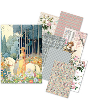 Ciao Bella Papercrafting PRE-ORDER Courtly Love A5 Mixed Rice Papers (CBRS042) Ciao Bella Papercrafting PRE-ORDER Courtly Love A5 Mixed Rice Papers (CBRS042)