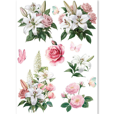 Ciao Bella Papercrafting PRE-ORDER Courtly Love A5 Mixed Rice Papers (CBRS042) Ciao Bella Papercrafting PRE-ORDER Courtly Love A5 Mixed Rice Papers (CBRS042)