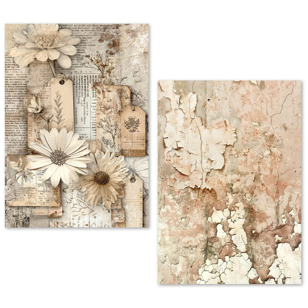 Ciao Bella Papercrafting PRE-ORDER Tissue Paper A5 Wild Blossom (ME004)