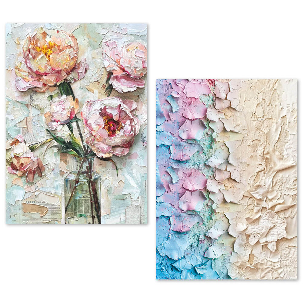 Ciao Bella Papercrafting PRE-ORDER Tissue Paper A5 Wild Blossom (ME004)