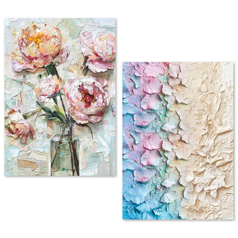 Ciao Bella Papercrafting PRE-ORDER Tissue Paper A5 Wild Blossom (ME004)