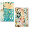 Ciao Bella Papercrafting PRE-ORDER Tissue Paper A5 Fragments of Time (ME005) Ciao Bella Papercrafting PRE-ORDER Tissue Paper A5 Fragments of Time (ME005)
