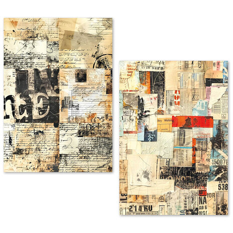 Ciao Bella Papercrafting PRE-ORDER Tissue Paper A5 Fragments of Time (ME005) Ciao Bella Papercrafting PRE-ORDER Tissue Paper A5 Fragments of Time (ME005)