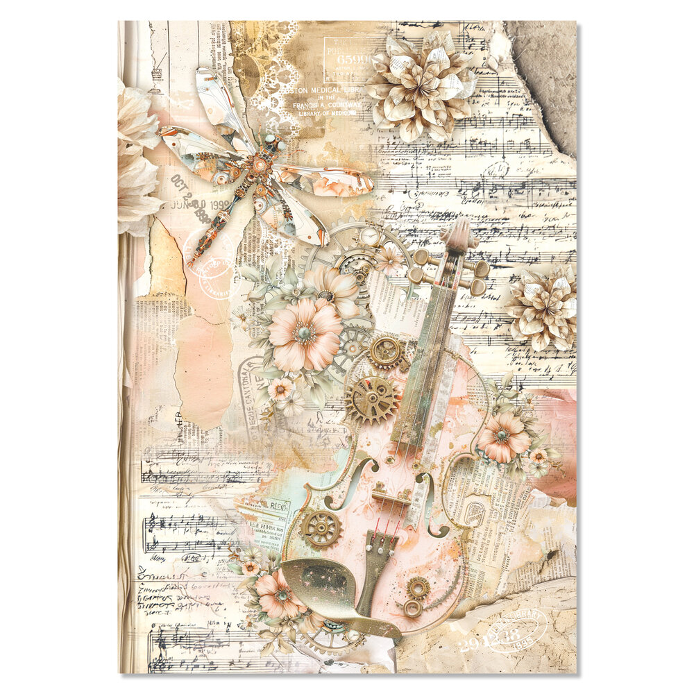 Ciao Bella Papercrafting PRE-ORDER Lost in Time A4 Mixed Rice Papers (MF007) Ciao Bella Papercrafting PRE-ORDER Lost in Time A4 Mixed Rice Papers (MF007)